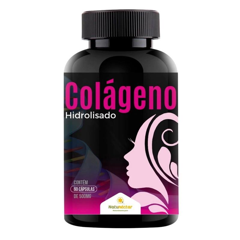 Colageno Hidrolisado 500mg com 60 Capsulas - Velini - Colágeno ...