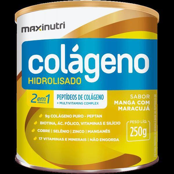 Colágeno Hidrolizado 2 em 1 Manga e Maracujá - Maxinutri - Colágeno ...