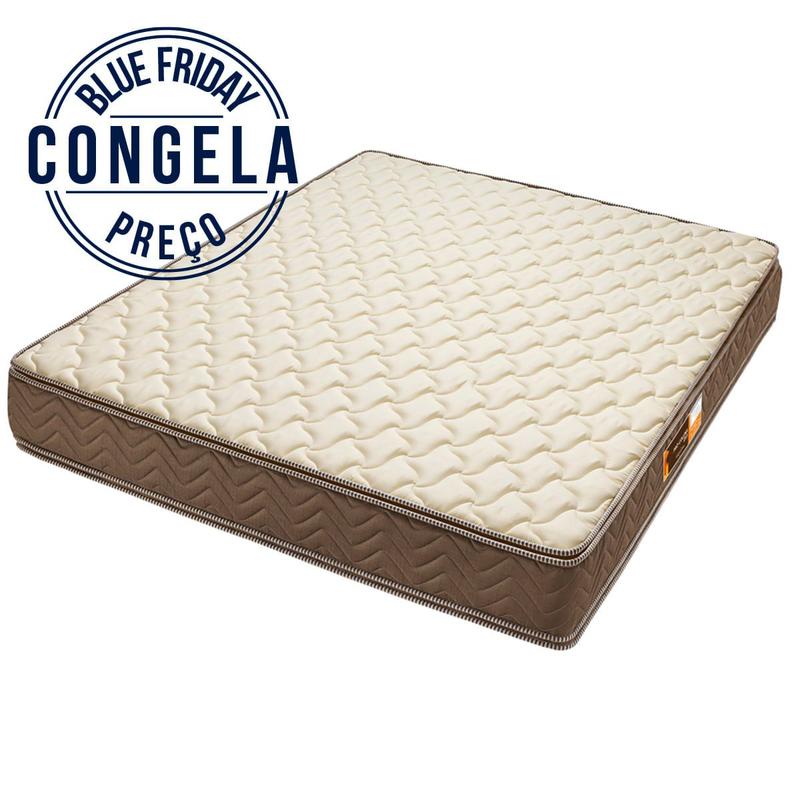 Colchão Queen Espuma D45 Americanflex Pro Coluna II 158x198x17cm ...
