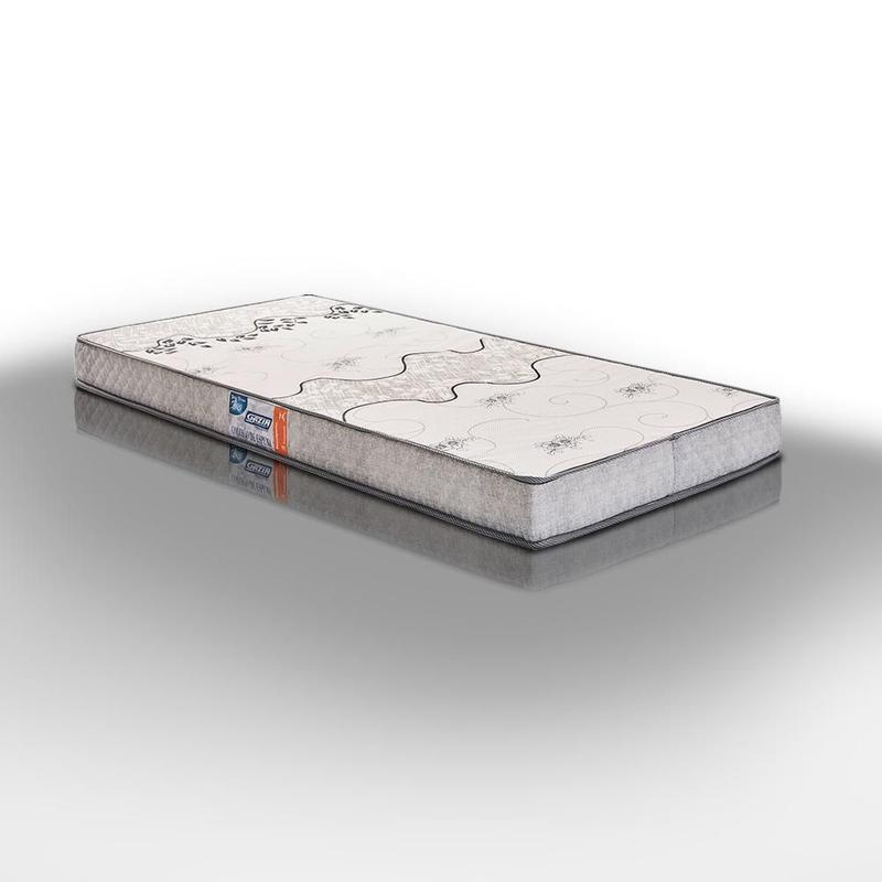 Colchão Solteiro Gazin D33 78 X 188 X 12 Natural Cinza Dream - Colchão ...