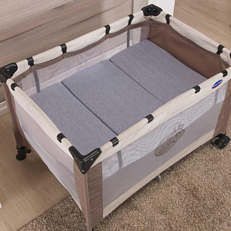 Colchonete Dobrável Para Berço Portátil Mescla - Baby Joy - Colchonete ...