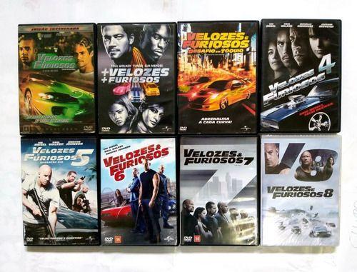 Colecao velozes e furiosos dvd original lacrado - universal - Filmes de ...