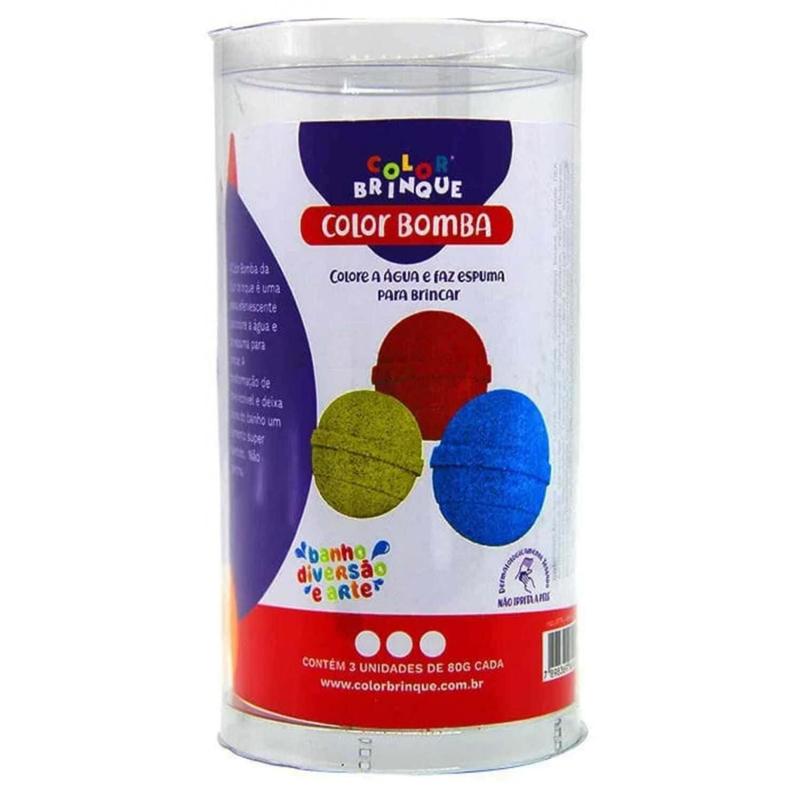 Color Bomba - Colore A Água E Faz Espuma Para Brincar - Color Brinque ...
