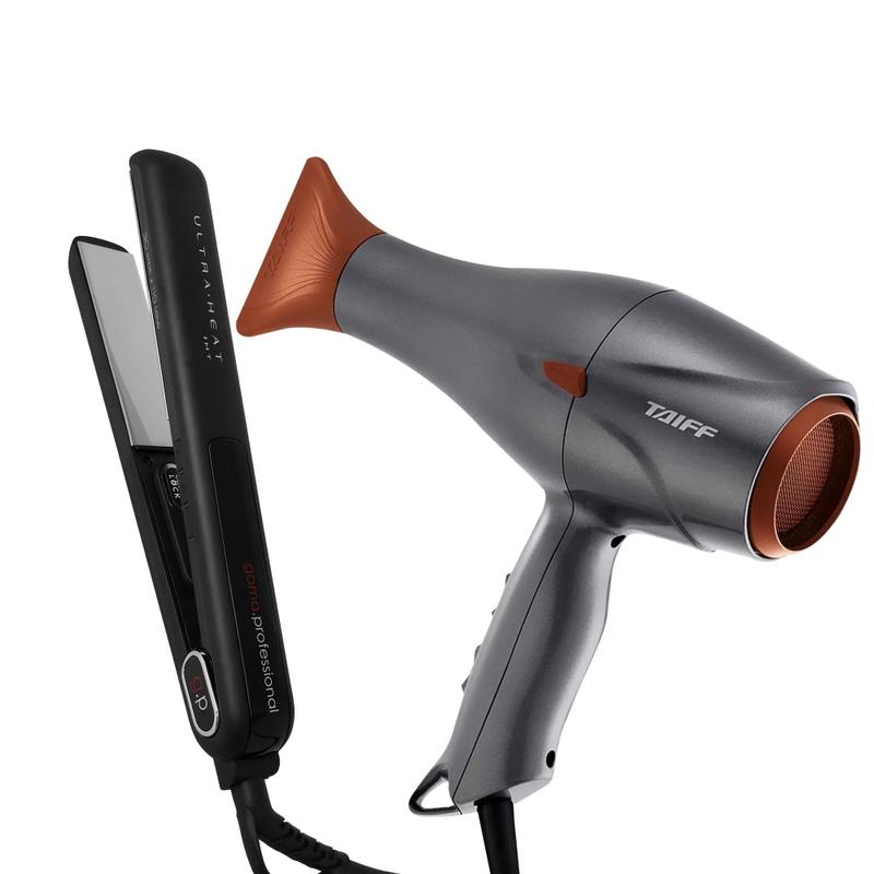 Combo Chapinha de Cabelo G-Evo Iht Silk + Secador de Cabelo Vulcan ...