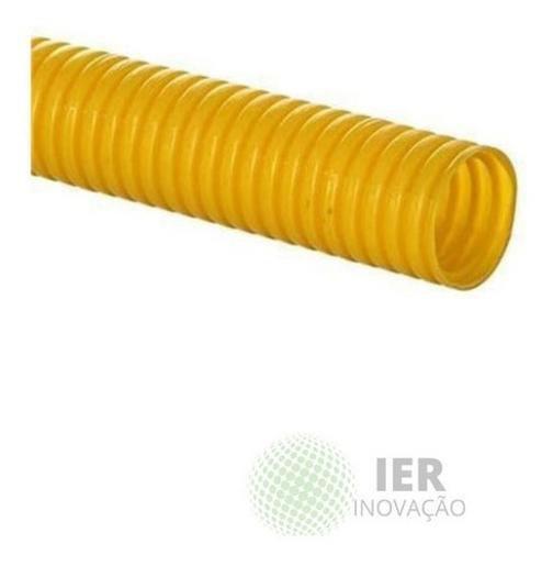 Conduite Corrugado De 3/4 Amarelo 50 Metros - - Higipack - Conduíte ...