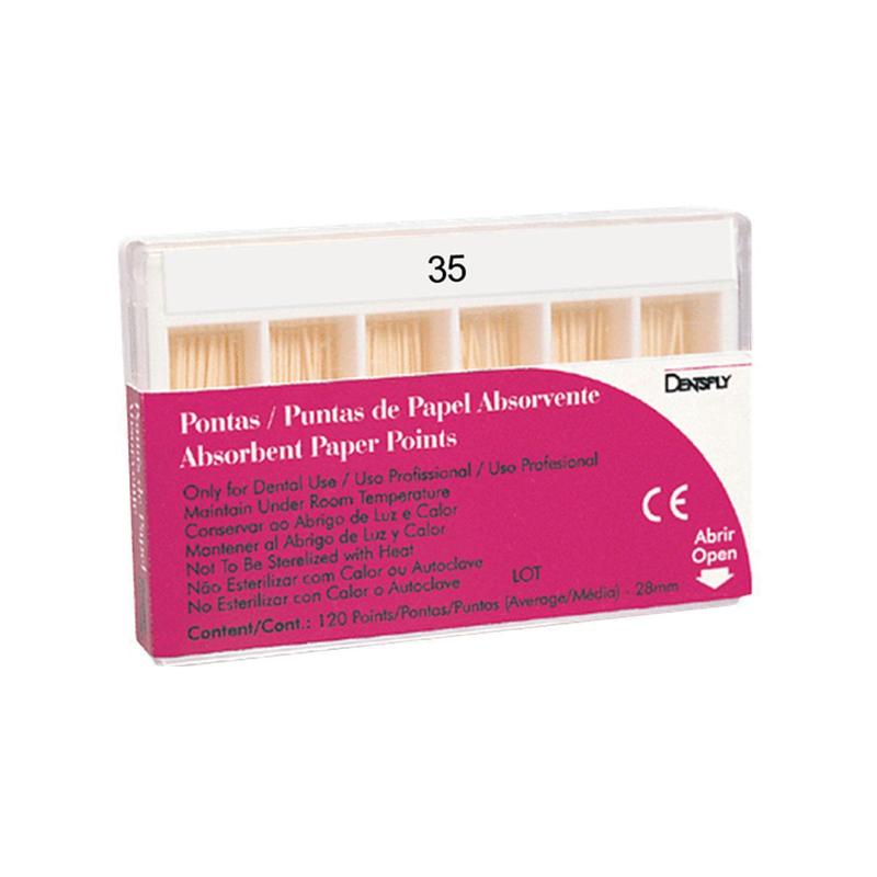 Cone de Papel N 35 120 UN - Dentsply - Cone para Doces - Magazine Luiza