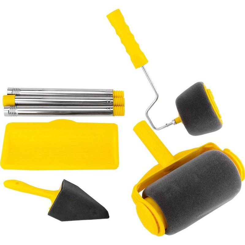 Conjunto de Rolos de Pintura com 6 Peças - LITH - Kit de Pintura ...