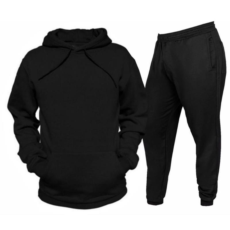 Conjunto Moletom Masculino Blusa + Calça Jogger Conforto - Vollare ...