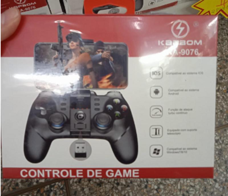 Controle Celular Bluetooth Manete Android Ios - Kapbom - Controle para ...