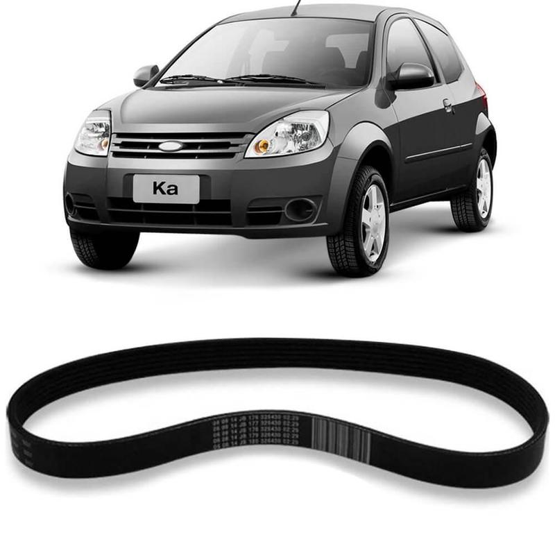 Correia Alternador Ford Ka 2008 a 2013 Micro V Gates - Correia do ...