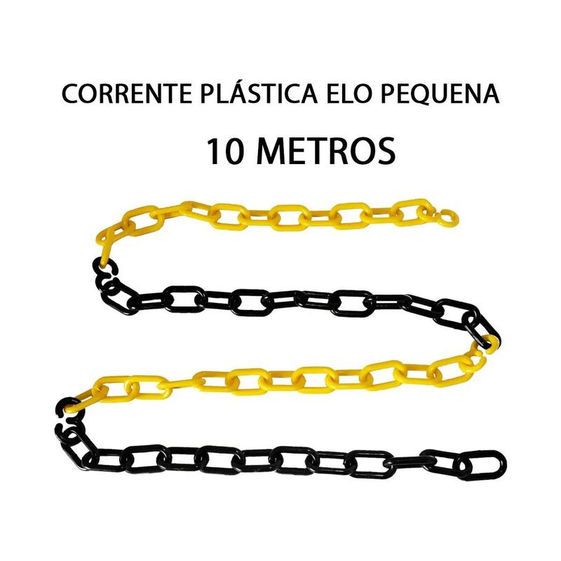 Corrente plástica elo pequeno 10 metros - KTELI - Corrente de ...