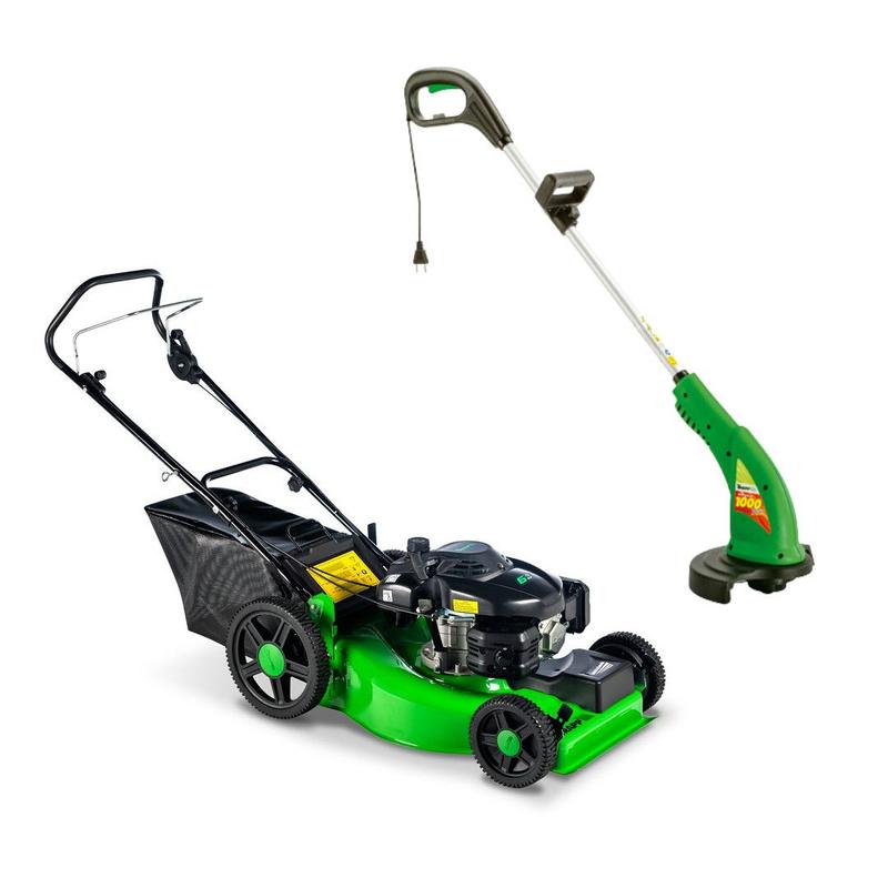 Cortador Grama Tração 6,5 LF 55C + Aparador Master 1000 Plus - Trapp ...