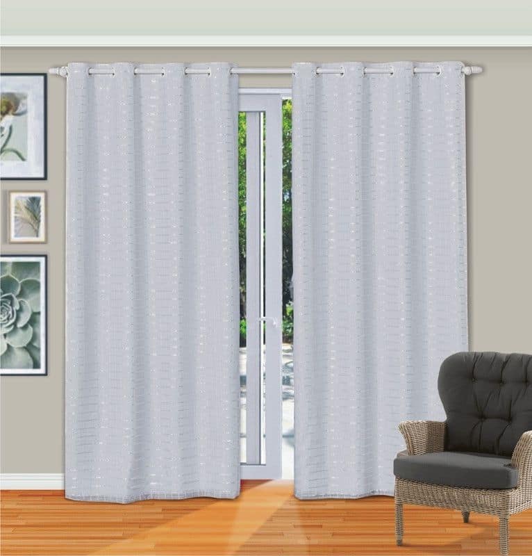 Cortina Blackout 2,80 x 2,30 Quarto Casal Voil Xadrez PVC - Brenda Casa ...