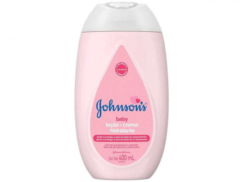 Creme Hidratante Bebê Johnsons Baby - Regular 400ml - Johnson'S - Loção ...