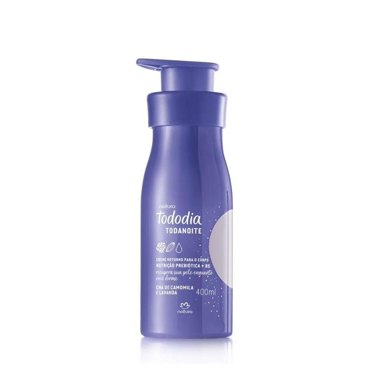 Creme Hidratante Corporal Natura Chá de Camomila e Lavanda 400ml ...