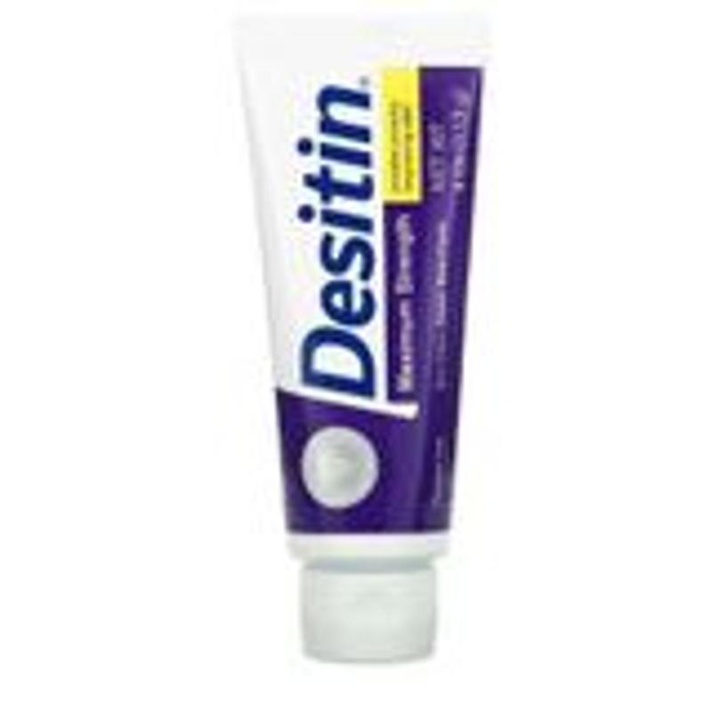 Creme Para Assaduras Desitin Roxa ou Roxo Maximum Strength 113g - Creme ...