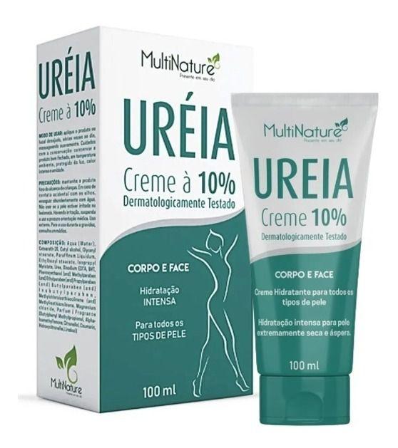 Creme Uréia 10% Hidratante Corpo E Face 100ml Multinature - Cuidados ...