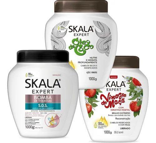Cronograma Capilar Skala Hidratação- Nutrição- Reconstrução - Cuidados ...