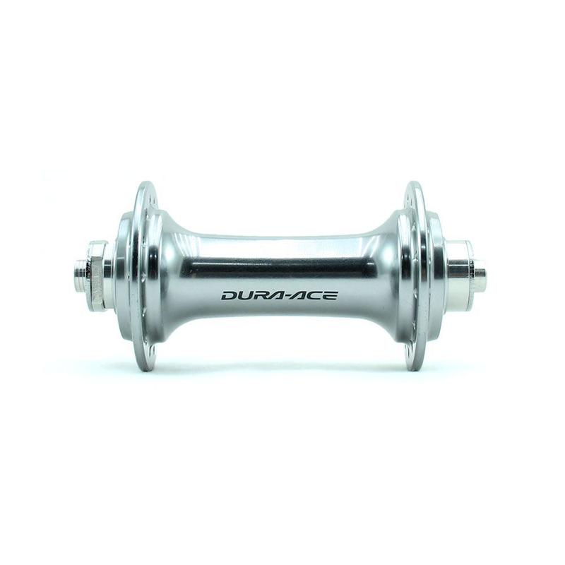Paire De Moyeux Shimano Dura Ace HB-7800 - 28 Trous - 10 Vitesses - Argent - Japon