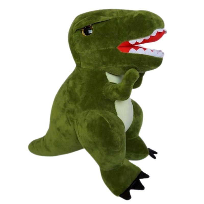 Dinossauro de Pelúcia Grande T-rex Olhos Brilhantes Fofy - Fofy Toys ...