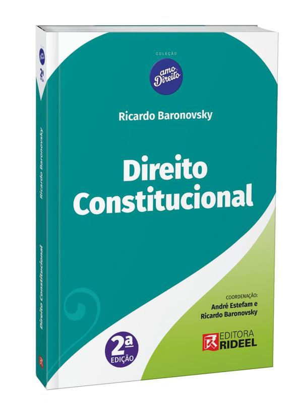 Direito Constitucional - Amo Direito - 2ª Edição - Rideel - Livros de ...
