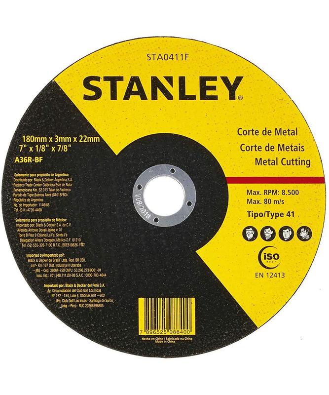 100 Disques à Tronçonner 5" (125mm) Grain 60 | Épaisseur 0.045", Alésage 7/8" Pour Acier, Inox