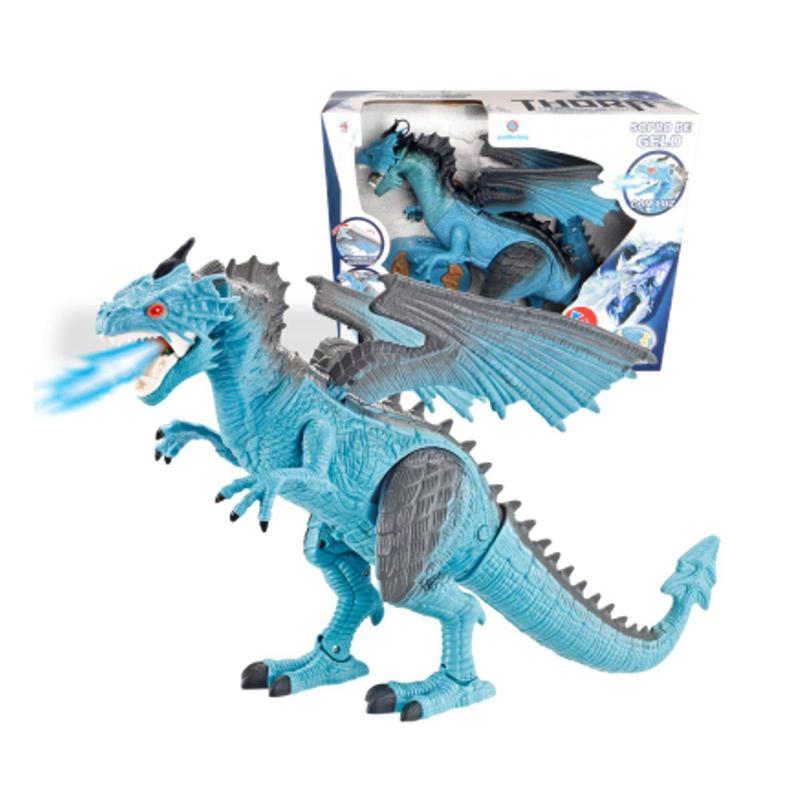 Dragão brinquedo solta gelo com controle remoto polibrinq - Bonecos ...