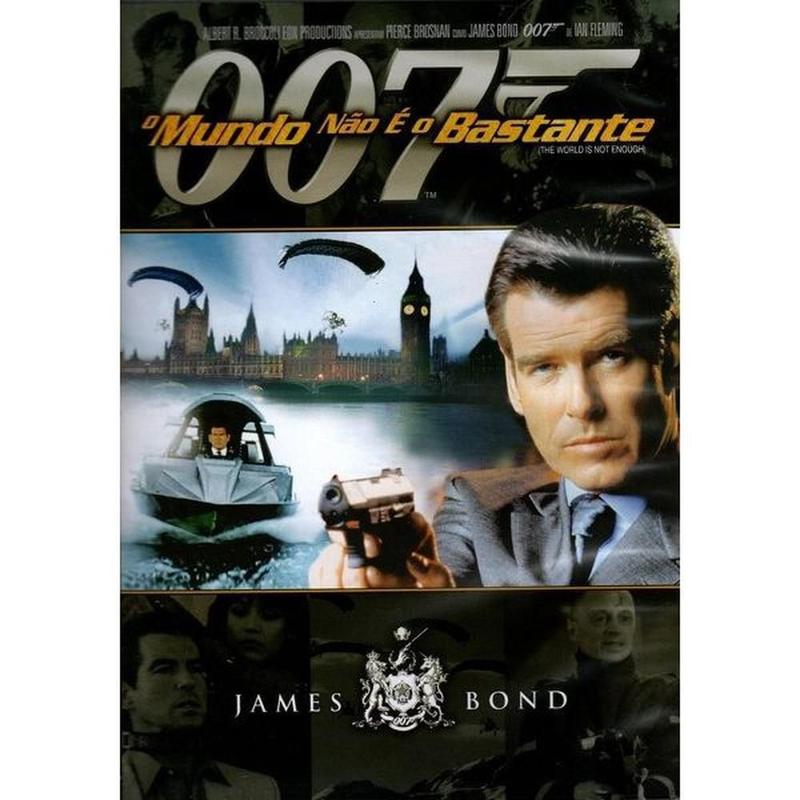 Dvd - 007 O Mundo Não É O Bastante - James Bond - MGM - Filmes ...