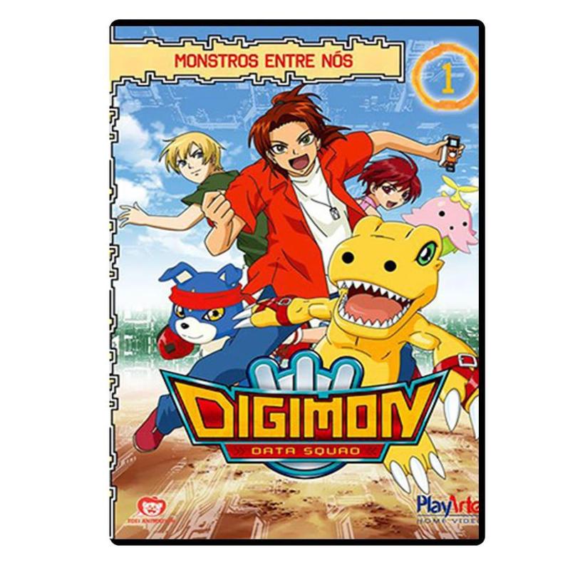 DVD - Digimon Data Squad: Monstros Entre Nós - PlayArte - Livros de ...