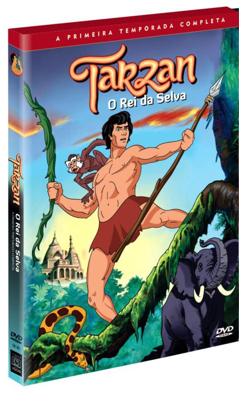 DVD Tarzan o Rei da Selva - 4 Discos - Vinyx Multimídia - Minissérie e ...