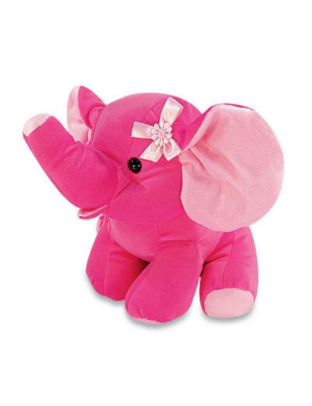 Elefante Tatá De Pelúcia Rosa 17 Cm Antialérgico - Mirante Brasil ...