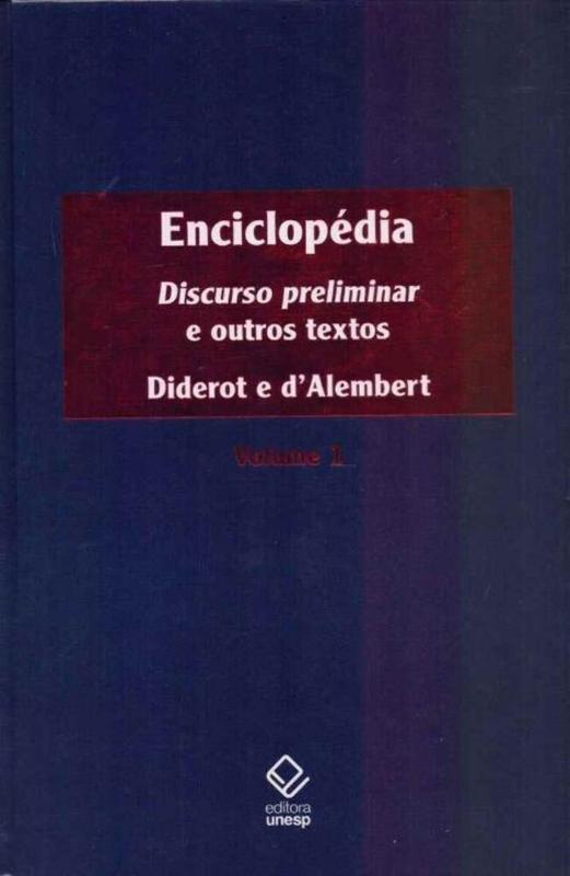 Enciclopédia Vol 1 Discurso Preliminar E Outros Textos Livros De