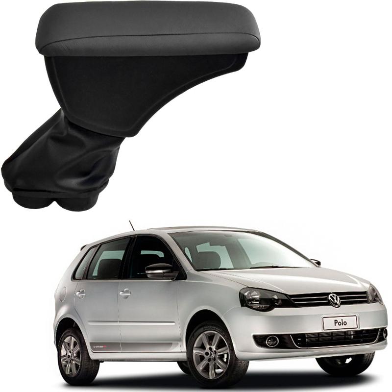Encosto De Braço Volkswagen Polo 2002/2017 Apoio Descanso Articulado ...