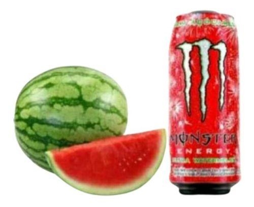Energético Monster Sabor Melancia Zero Açucar 473ml - Monster Energy ...