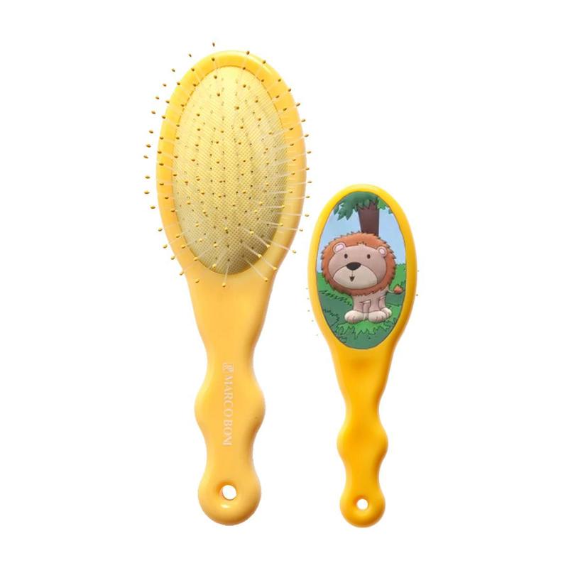 Escova Cabelo Baby Infantil Leãozinho Zoo Mania Marco Boni - Escova de ...