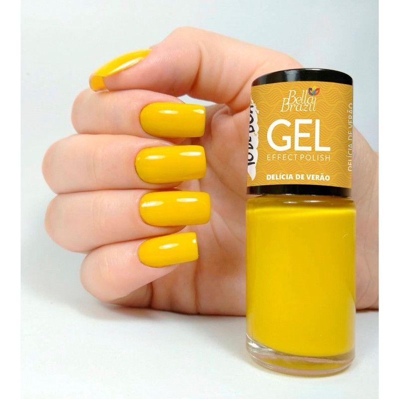 Esmaltes Bella Brazil Efeito Gel Sem Cabine - Unidade - Esmalte ...