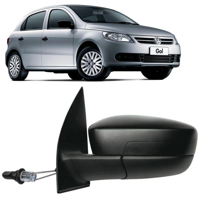 Espelho Retrovisor Controle Interno Vw Gol G5 2008 a 2012 Direito ...