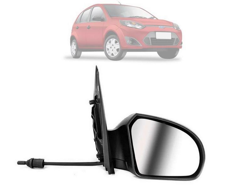 ESPELHO RETROVISOR FORD FIESTA 02 a 14 Controle Interno Passageiro ...