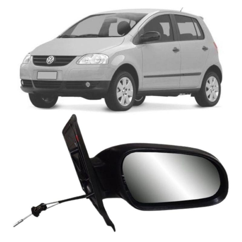 Espelho Retrovisor Fox 2003 a 2010 Lado Direito Com Controle - RETROVEX ...