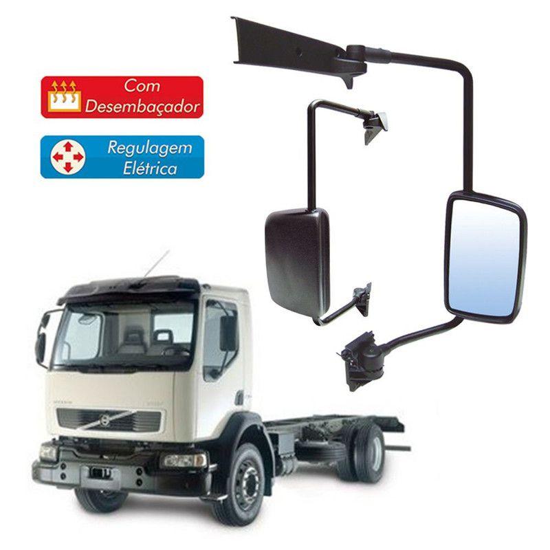Espelho Retrovisor Volvo Vm Ld Com Desembaçador E Regulagem - Globo ...