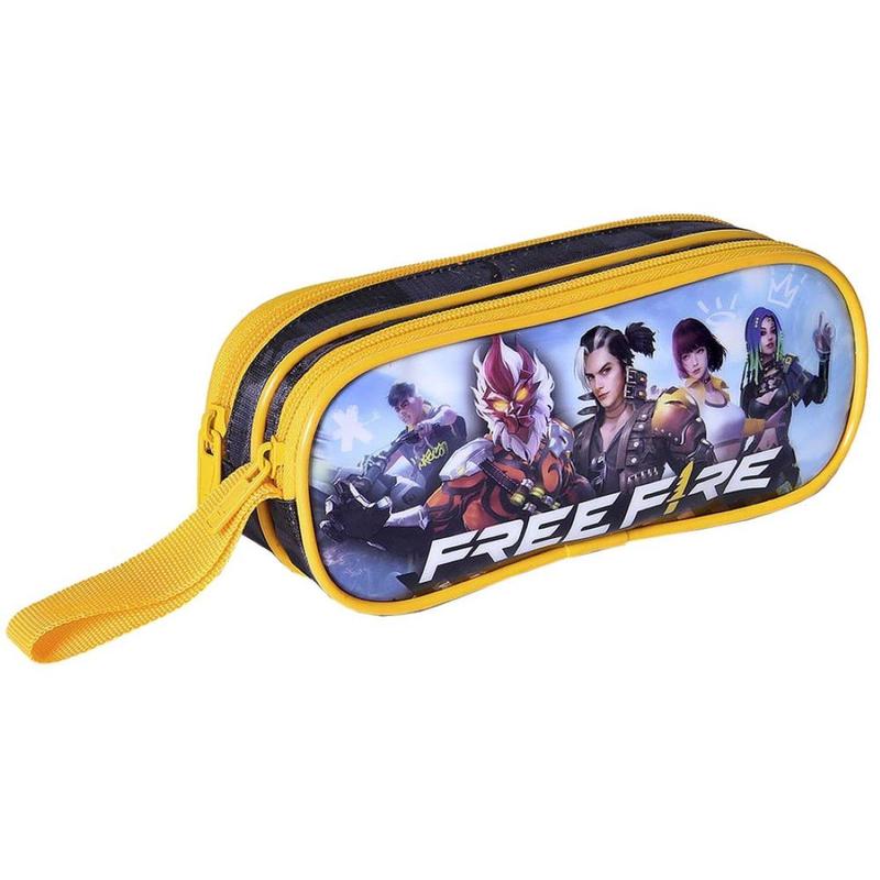 Estojo Escolar Free Fire Clio Style FR2496F - Estojo escolar - Magazine ...