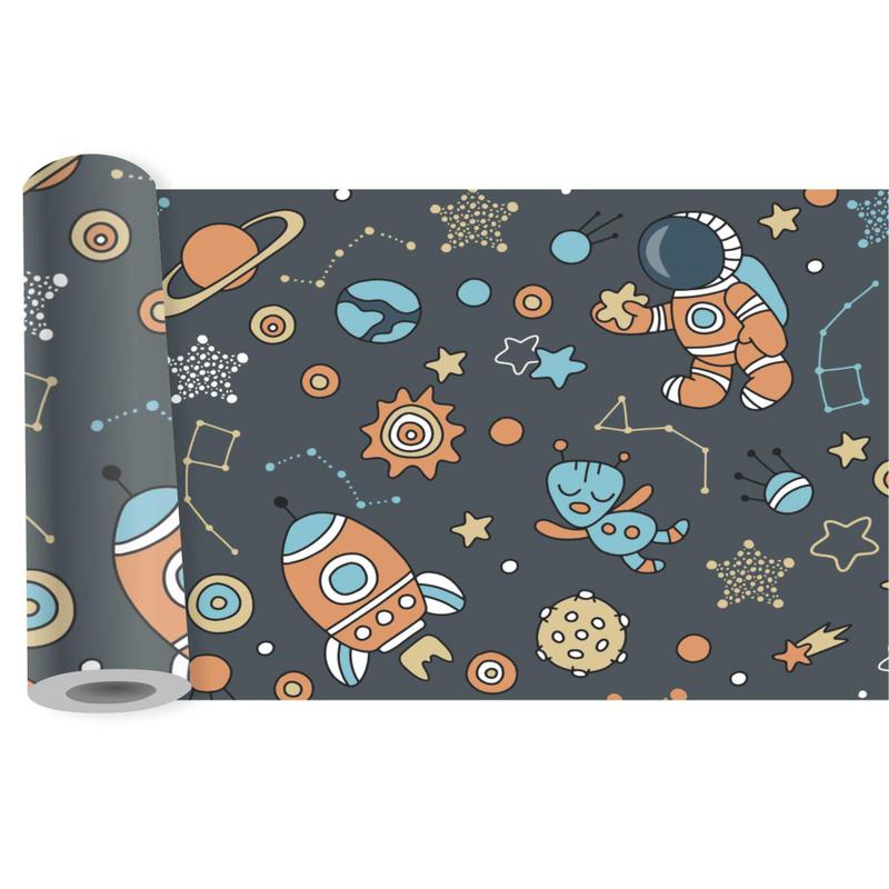 Faixa Border Infantil Sistema Solar Foguete Adesivo Kit B13 - Quartinho ...