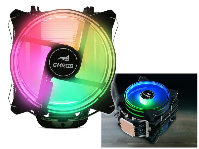 Fan Cooler Pc Gamer Led Rgb 120mm P Processador Gabinete Gamer - GMRGB ...