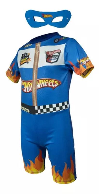 Fantasia Infantil Roupa Hot Wheels Com Máscara - SGB MODAS E VARIEDADES ...