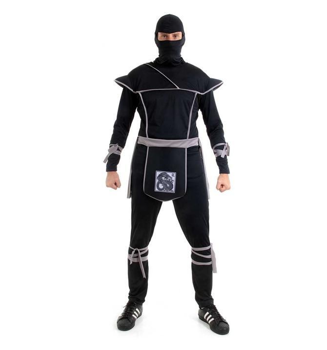 Fantasia Ninja Adulto Mortal Kombat Com Gorro - Sulamericana - Fantasia ...