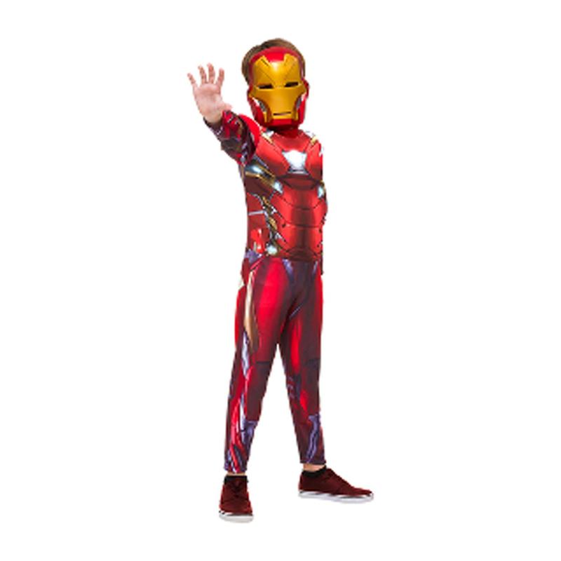 Fantasia Regina Vingadores Homem de Ferro Class C/ Máscara - Hiper ...