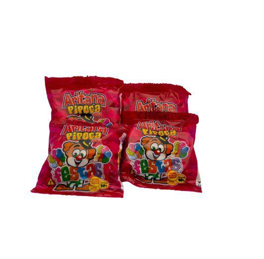 Fardo De Mini Pipoca doce c/ 100 Unidades De 10gr Aritana - Pipoca Doce ...