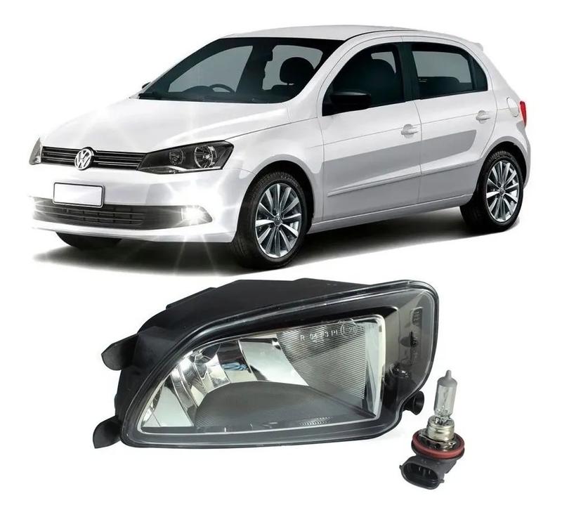 Farol De Milha Gol Voyage G6 Original Hella Com Lâmpada - Volkswagen ...
