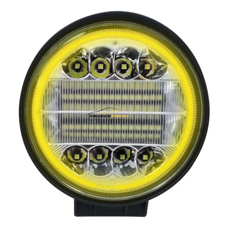 Farol de milha led 7d redondo 38 leds 12-80v com seta âmbar - RX ...