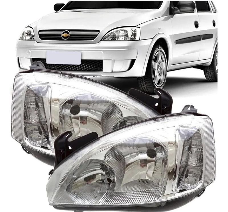 Farol Dianteiro Corsa 2003 2004 2005 2006 2007 2008 2009 2010 2011 2012 ...